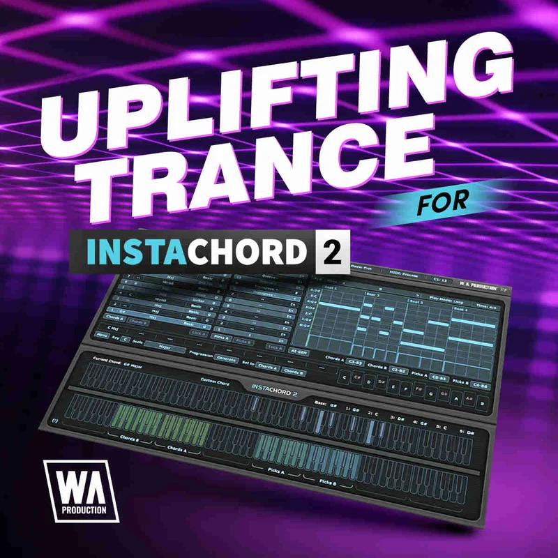 W. A. Production Uplifting Trance 2 for InstaChord 2 interface