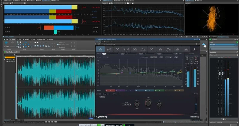 Steinberg WaveLab Elements 13 interface