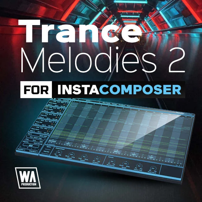 W. A. Production Trance Melodies 2 for InstaComposer interface
