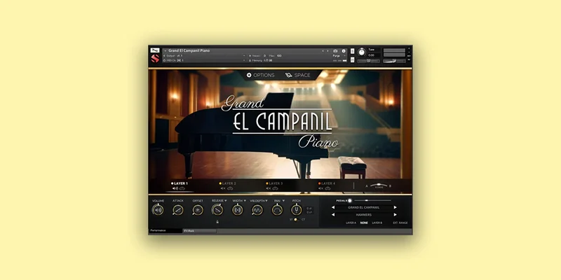Soundiron Grand El Campanil Piano interface