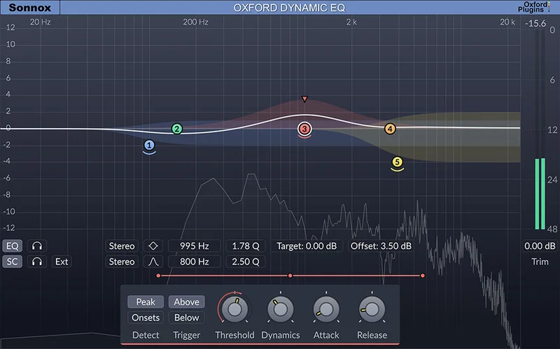 Sonnox Oxford Dynamic EQ HD/HDX interface