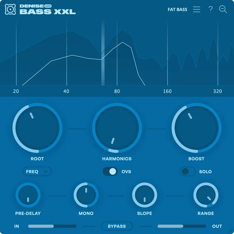 Denise Audio Bass XXL Upgrade from Bass XL interface