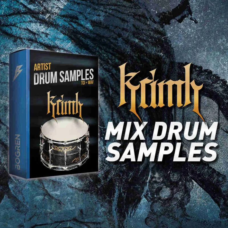 Bogren Digital Krimh Drums Mix Samples interface