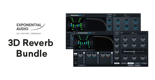 iZotope Exponential Audio 3D Reverb Bundle interface