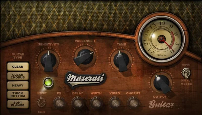 Waves Maserati GTi interface