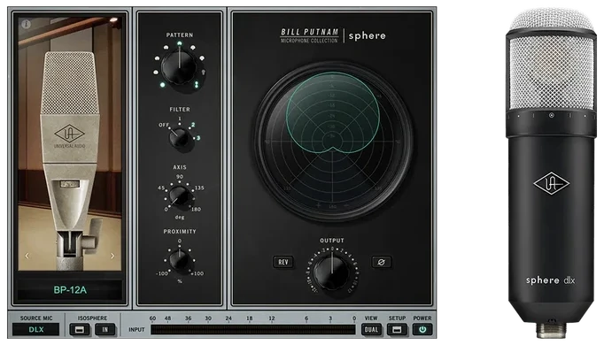 Universal Audio The Bill Putnam Mic Collection interface