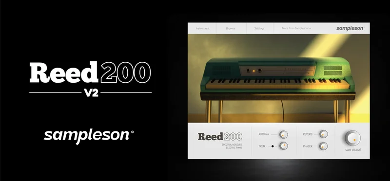Sampleson Reed200 V2 interface