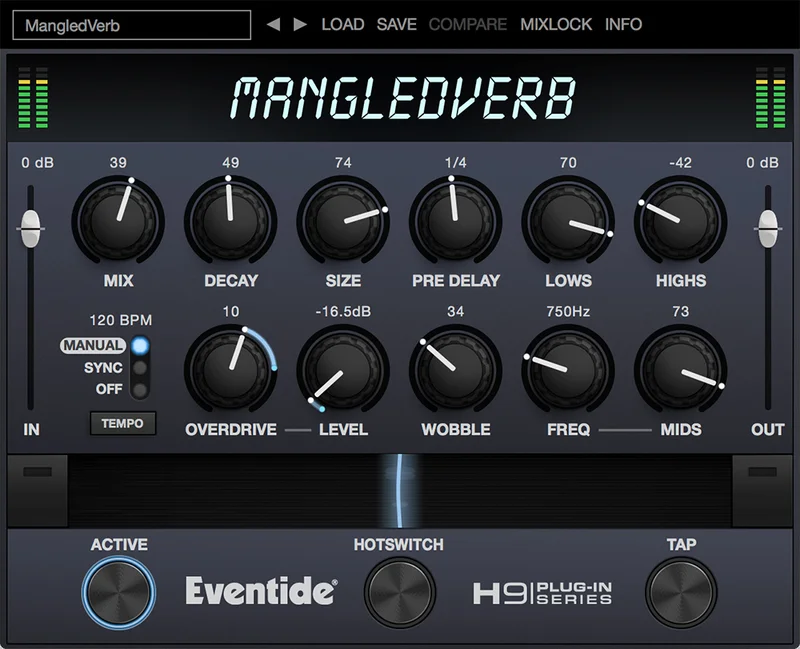 Eventide MangledVerb interface