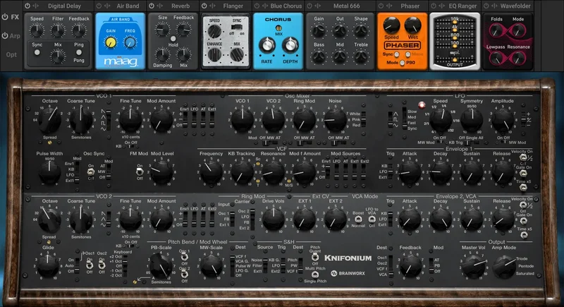 Knif Audio Knifonium interface