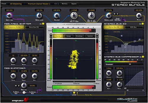 Vengeance Sound Stereo Bundle interface