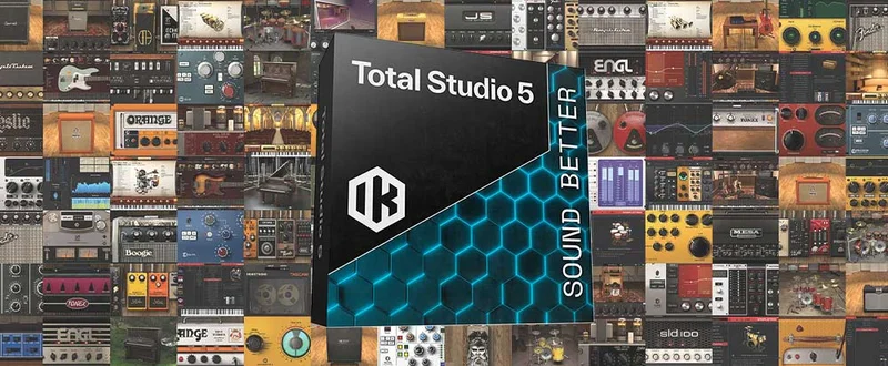 IK Multimedia Total Studio 5 interface