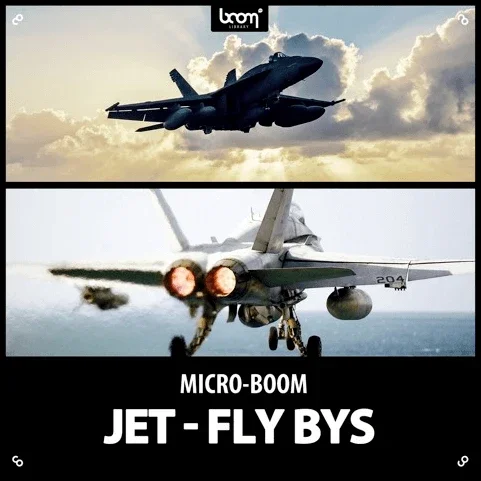 BOOM Library Jet - Fly Bys interface