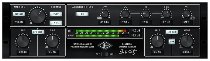 Universal Audio Precision K-Stereo Ambience Recovery interface
