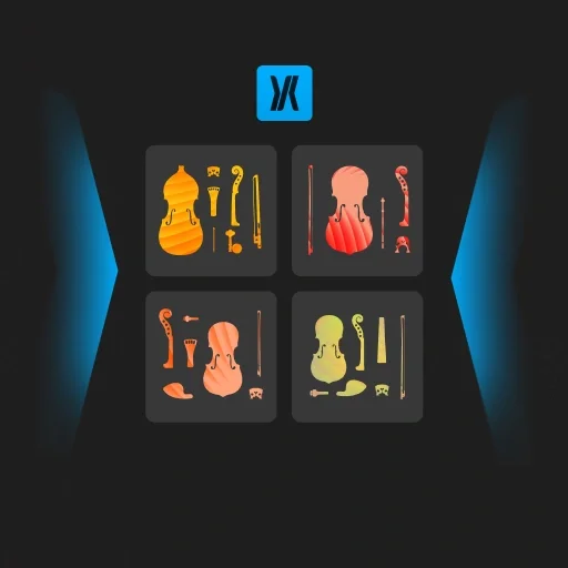 Dreamtonics Orchestral Strings Collection for Instrument X interface