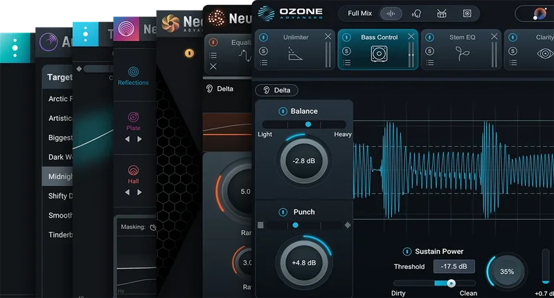 iZotope Mix & Master Bundle Advanced [Education] interface