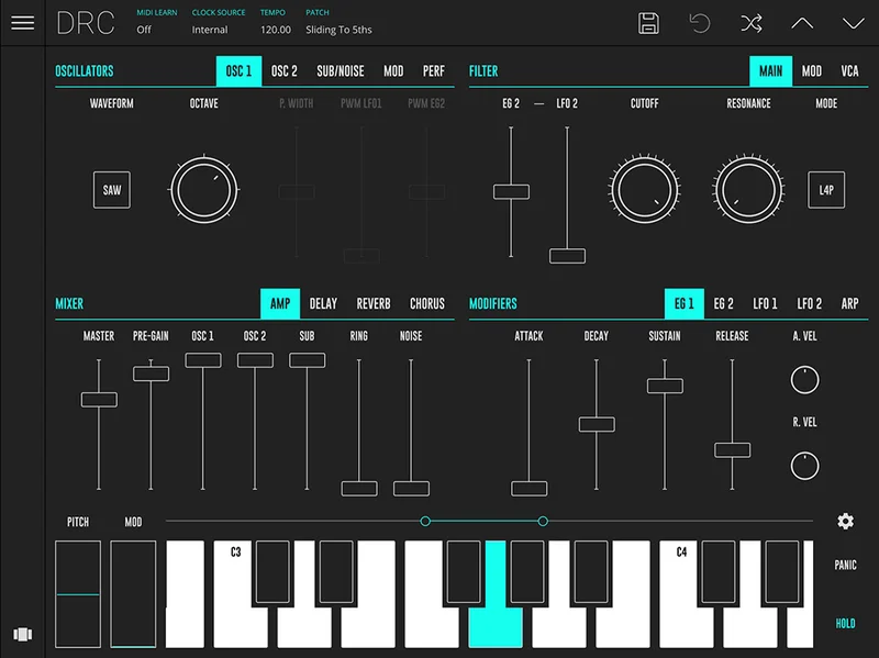 Imaginando DRC interface