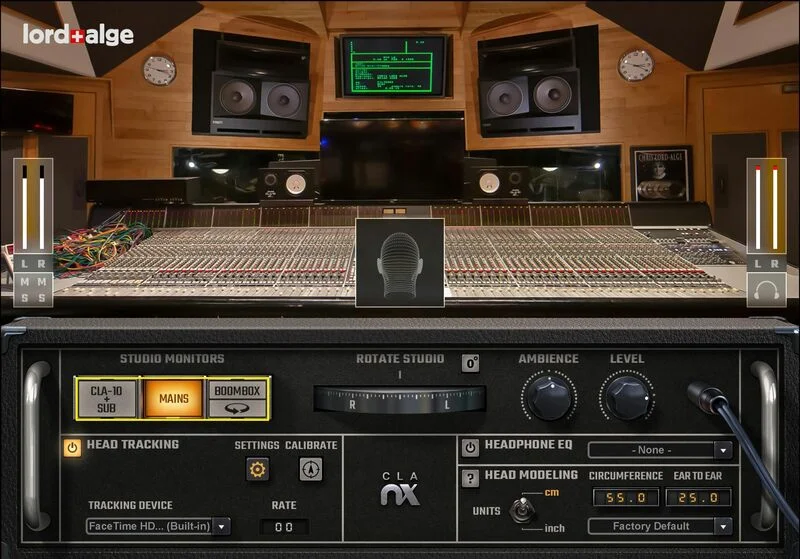 Waves CLA Nx interface