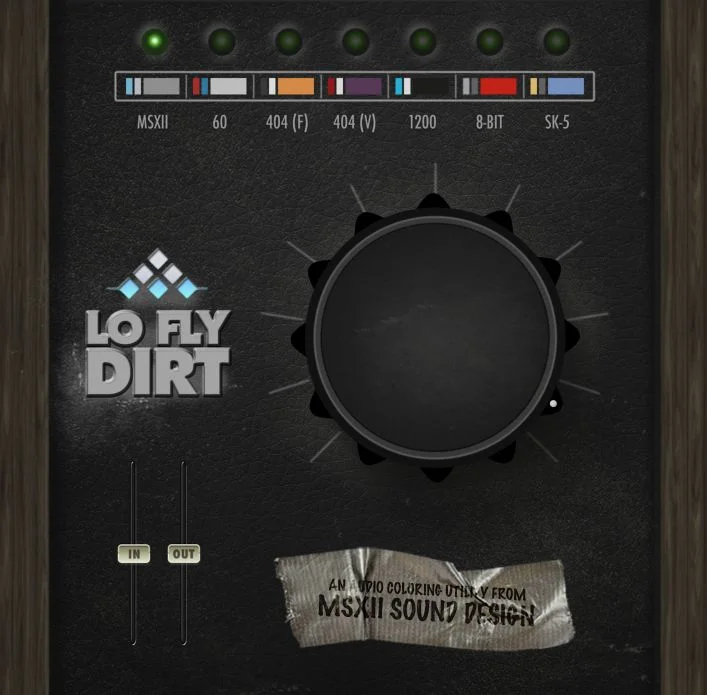 AIR Music Technology Lo-Fly Dirt interface
