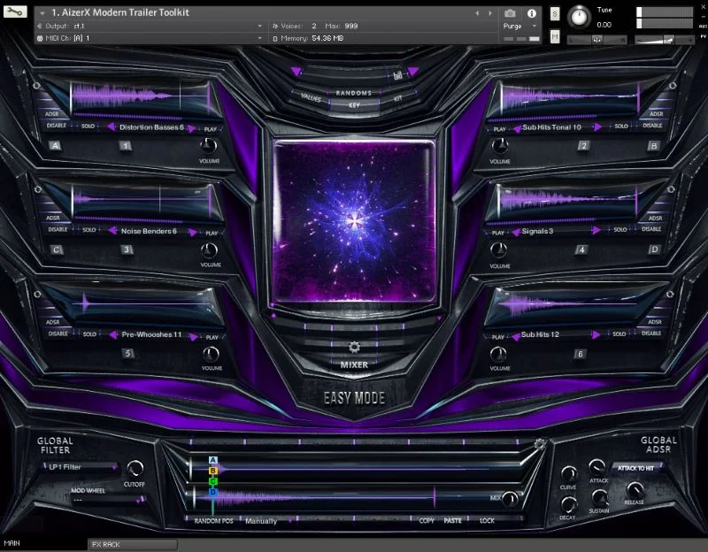 KEEPFOREST AizerX - Modern Designer Toolkit interface
