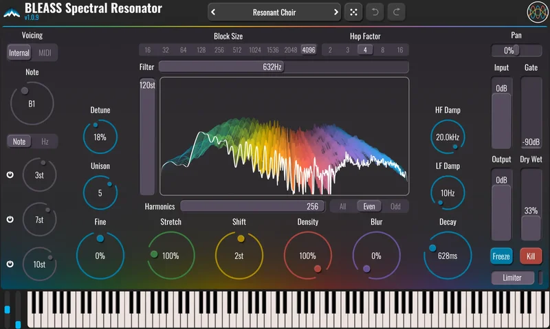 BLEASS BLEASS Spectral Resonator interface