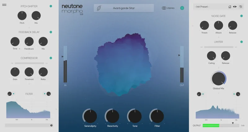 Neutone Morpho interface