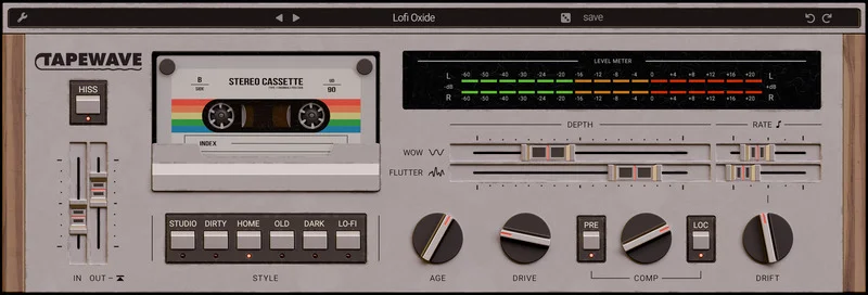 Wave Alchemy Tapewave interface