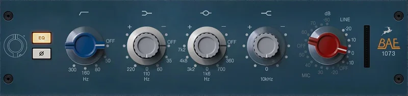Antelope Audio BAE 1073 interface
