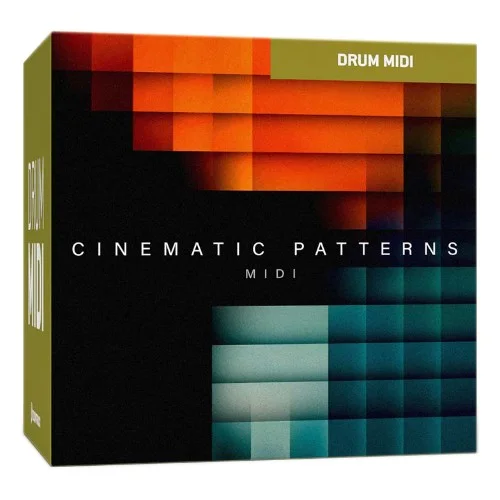 Toontrack Drum MIDI Cinematic Patterns interface