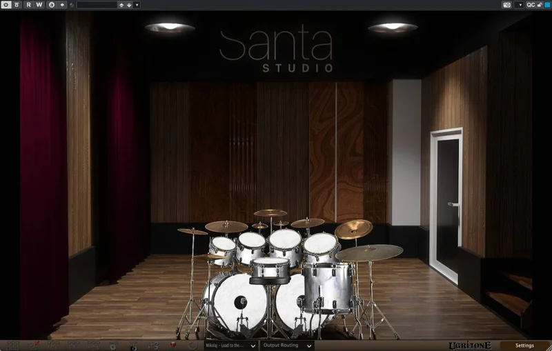 Ugritone Total Studio Drums interface