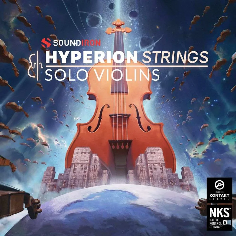 Soundiron Hyperion Strings Solo Violins interface