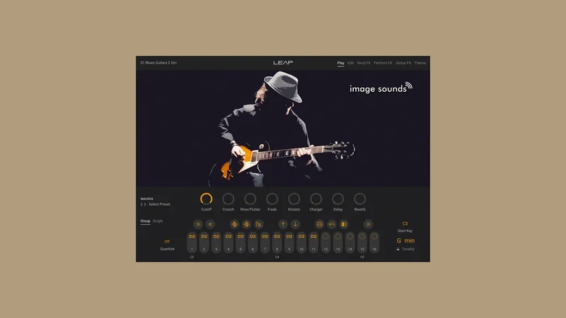 Image Sounds Blues Guitars 2 interface