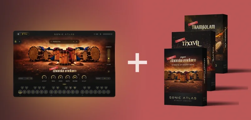 Pitch Innovations Sonic Atlas: Streets of South India Bundle interface