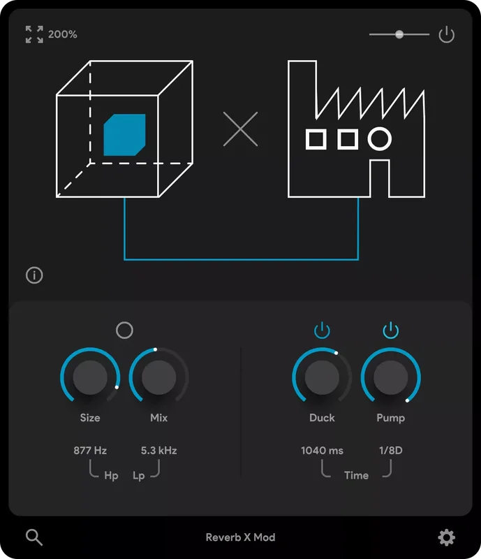 Thenatan Audio ReverbMod interface