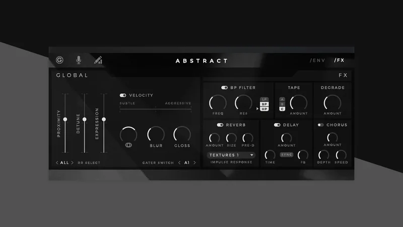 Abstract - Experiments interface