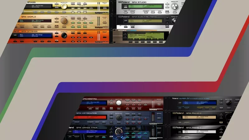 Roland PCM Synth Collection interface