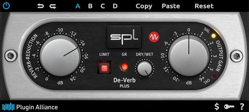 SPL De-Verb Plus interface