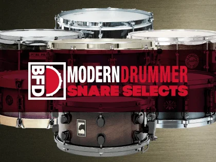 BFD Expansions: Modern Drummer Snare Selects interface
