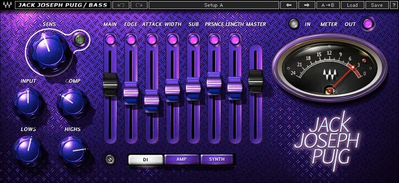 Waves Jack Joseph Puig Signature Series interface