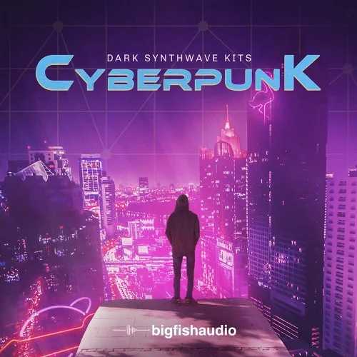 Big Fish Audio Cyberpunk: Dark Synthwave Kits interface