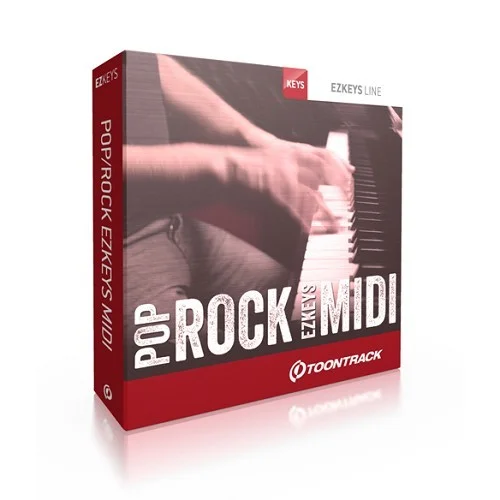 Toontrack EZkeys MIDI Pop Rock interface