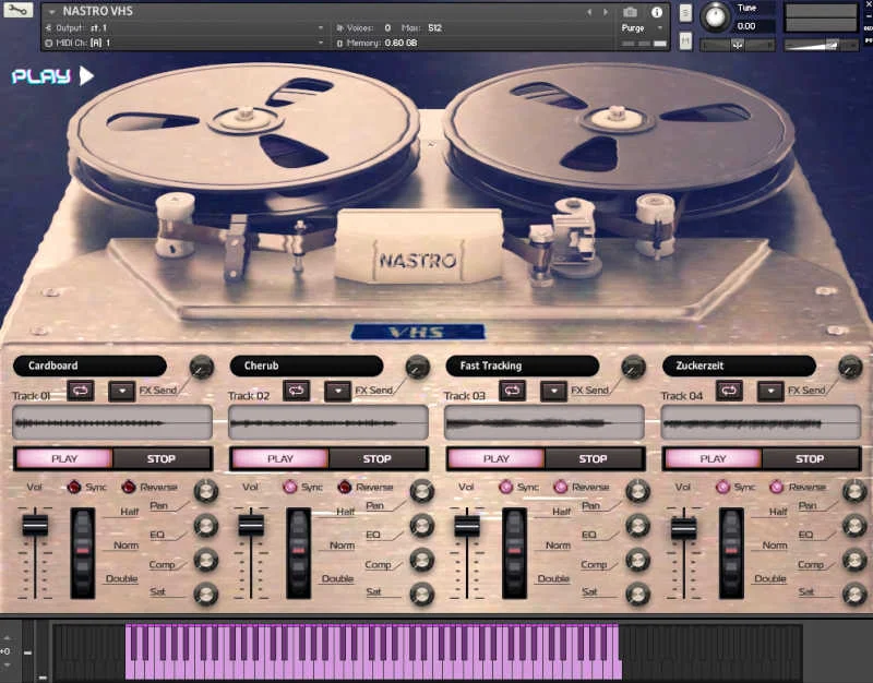 HAVE AUDIO NASTRO VHS interface