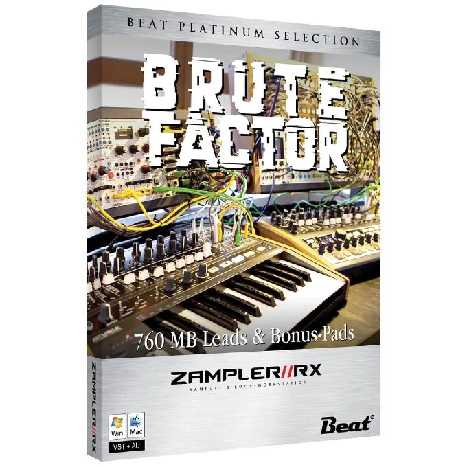 Beat Zampler Expansion: Brute Factor interface