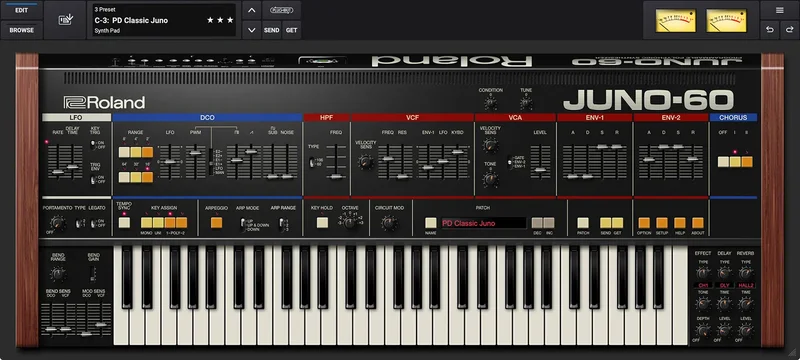 Roland JUNO-60 interface
