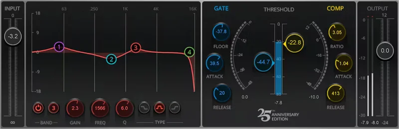 Waves AudioTrack interface