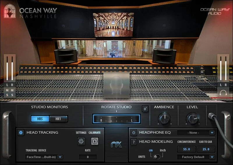 Waves Nx Ocean Way Nashville interface