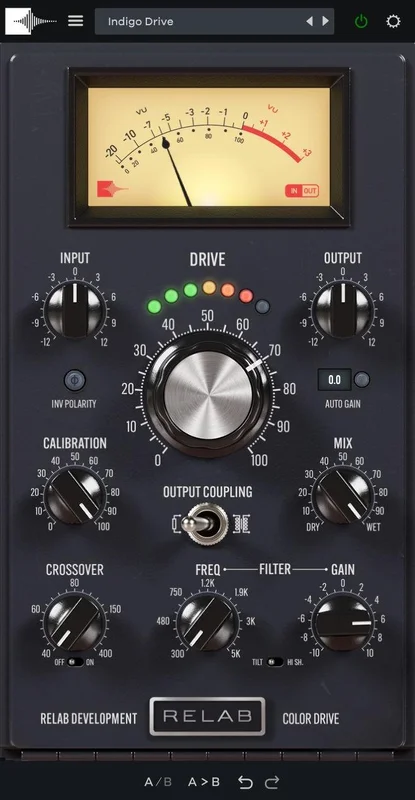 Relab Development Color Drive interface
