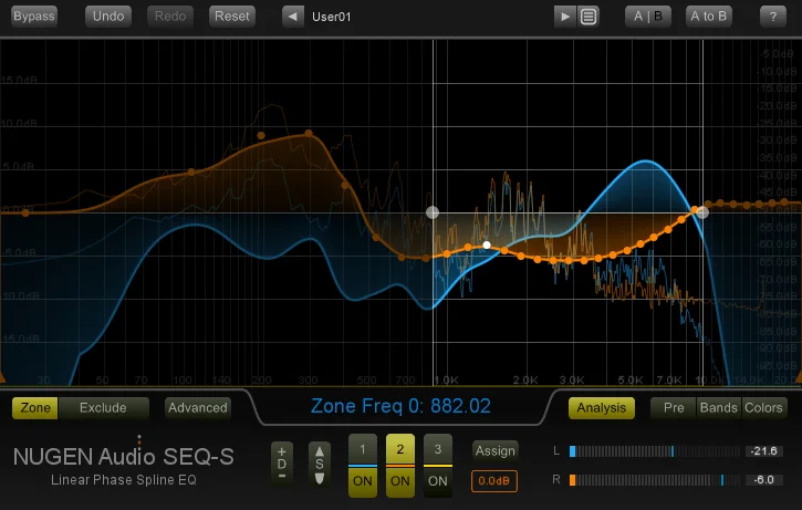 NUGEN Audio SEQ-ST interface
