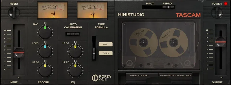 IK Multimedia T-RackS TASCAM Tape Collection interface