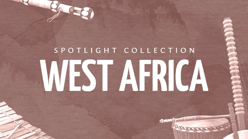 Native Instruments Spotlight Collection: WEST AFRICA interface