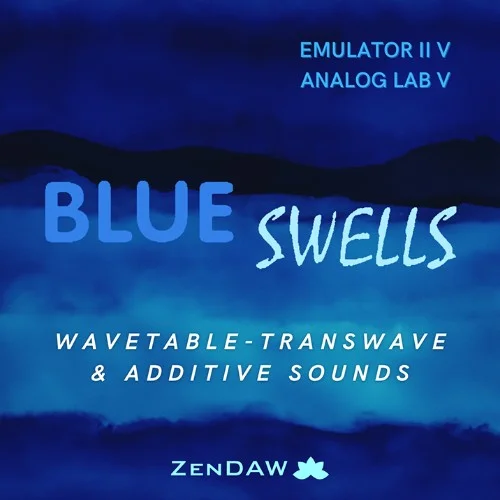 Zen DAW Blue Swells - Arturia interface